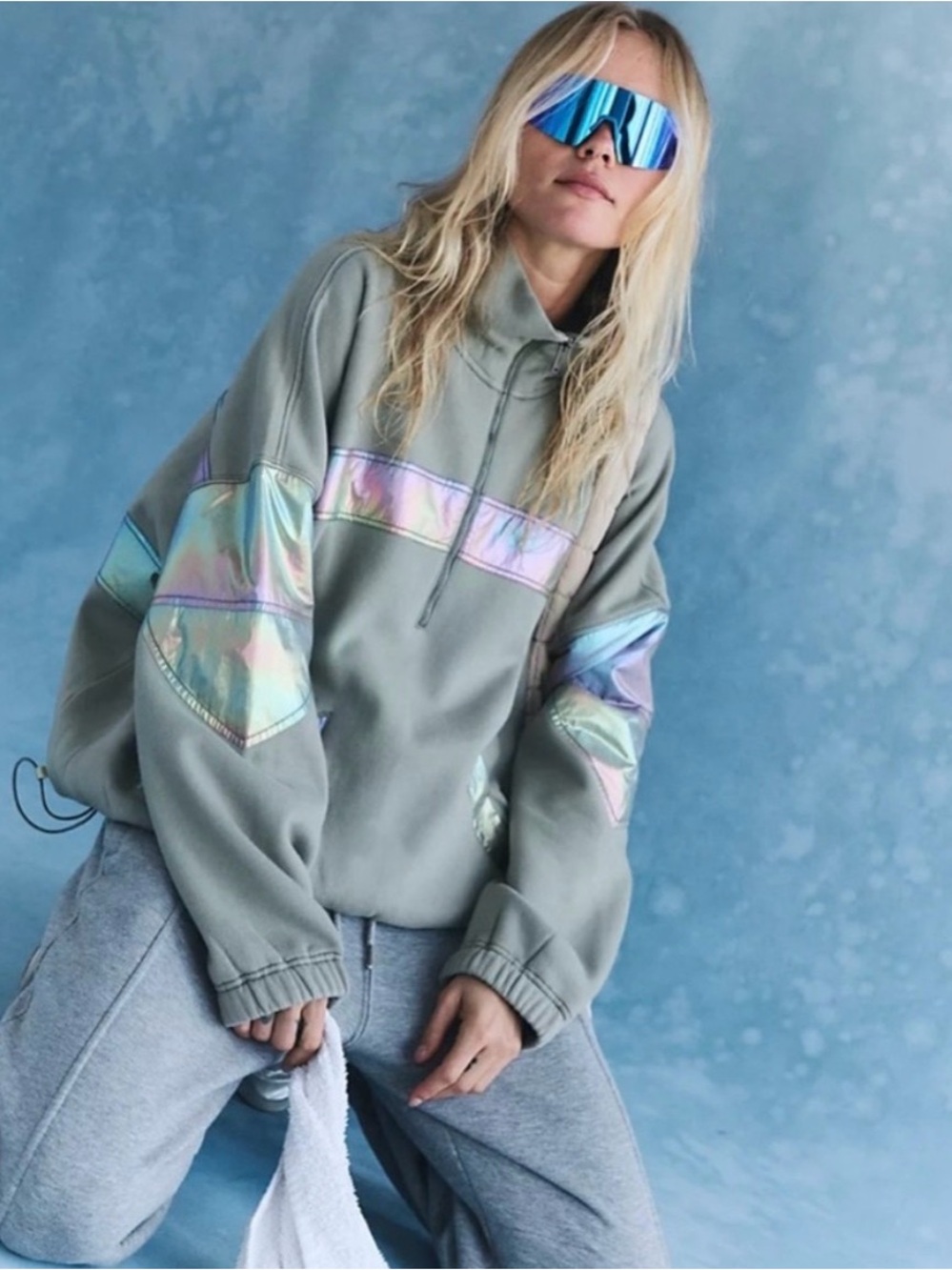 Free People FP Movement Away We Go Pullover NWT SZ S MSRP $128